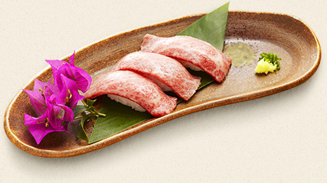 [image]Special-quality beef nigirizushi (Limited number available)